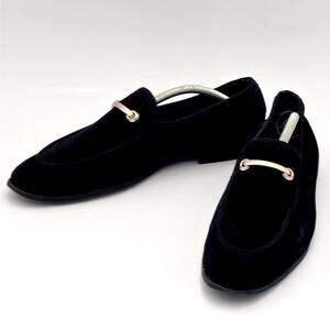 Steve Madden M-Doaion Mens Black Canvas Loafers & Slip On Casual Shoe Sz.11.5